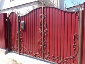 Калитка - пример 1 фото в Сергаче