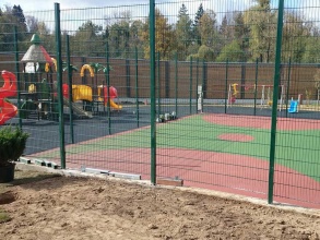 Забор на детскую площадку 50 метров фото в Сергаче