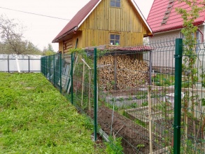 3D заборы 15 метров фото в Сергаче
